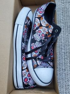 Sugar skull converse 9